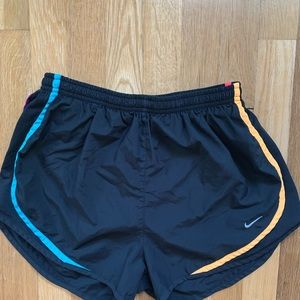 Neon Rainbow Nike Running Shorts
